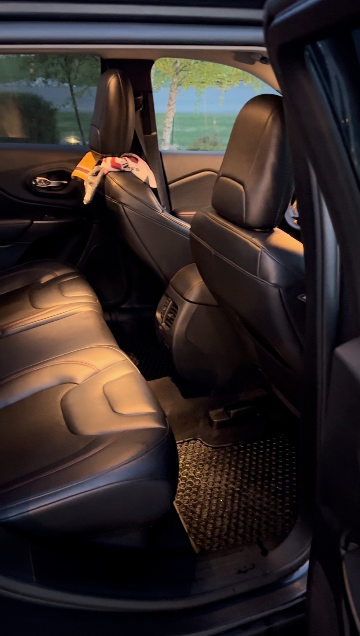 After — back seat